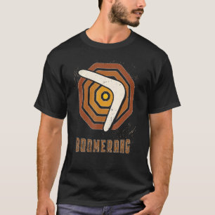 Boomerang Vintag Retro Classic Sport Liebe T-Shirt