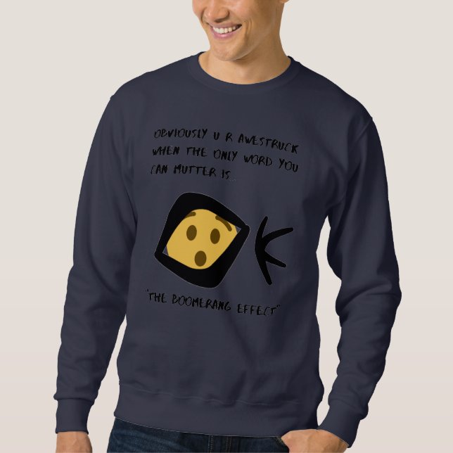 Boomeranged Sweatshirt (Vorderseite)