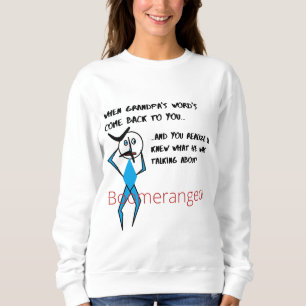 Boomeranged Women's Basic Sweatshirt