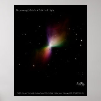 BoomerangNebel-PolarisiertLicht-200 Poster