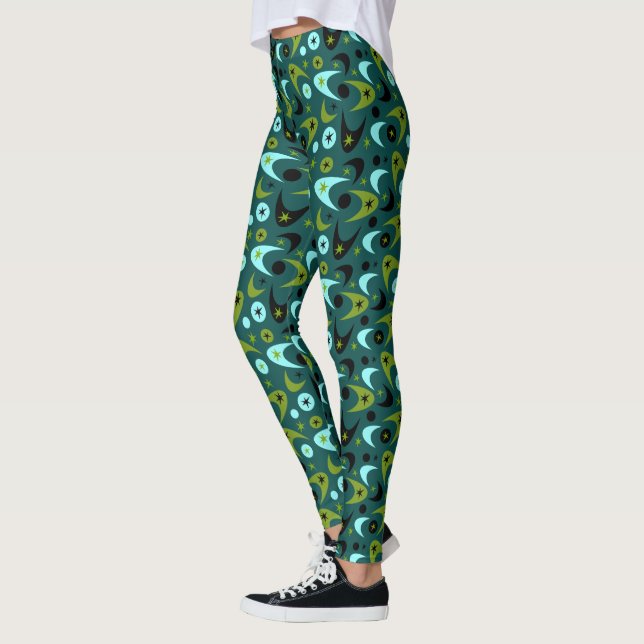 Boomerangs aus dem Mittelalter Leggings (Links)