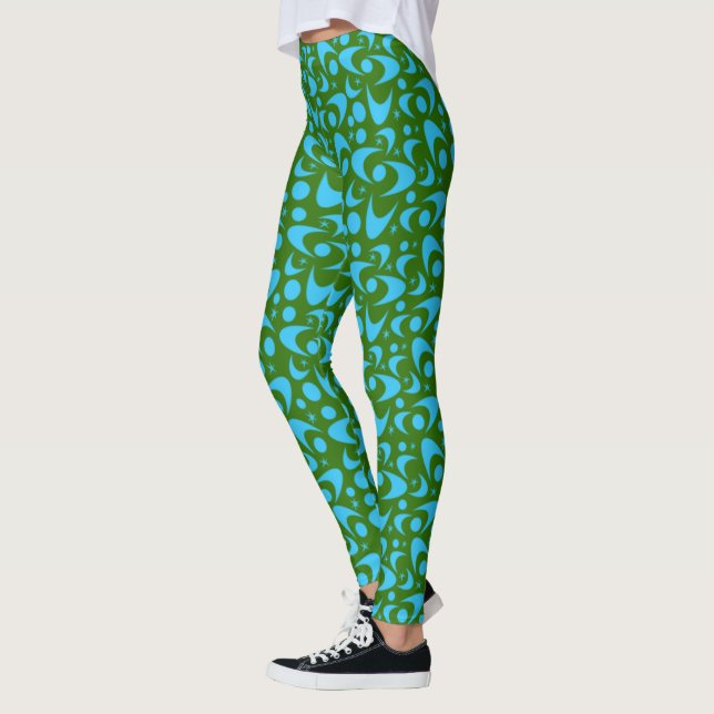 Boomerangs aus dem Mittelalter Leggings (Links)