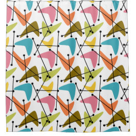 Boomerangs Duschvorhang