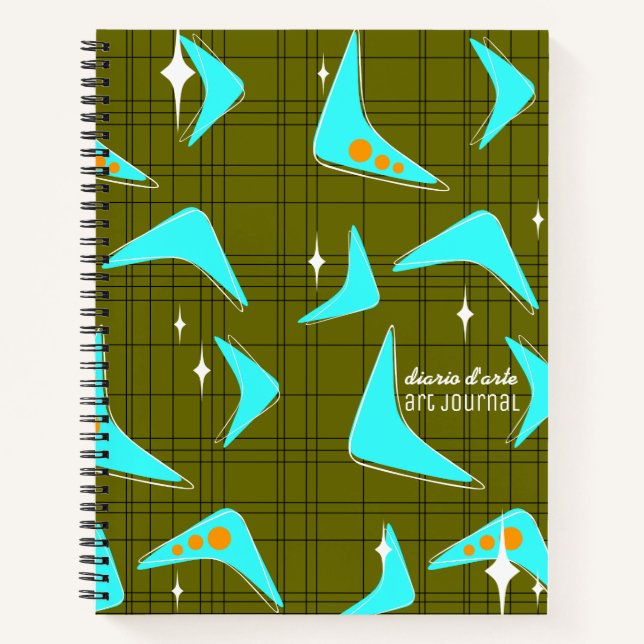 Boomerangs Notizbuch (Vorderseite)