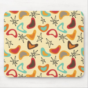Boomerangs und Sterne Mousepad