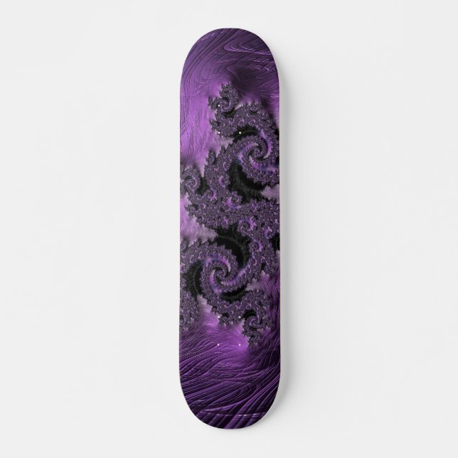 BoomGoo™ Skateboard F396 "Stone Dragon" 4 lila (Vorne)