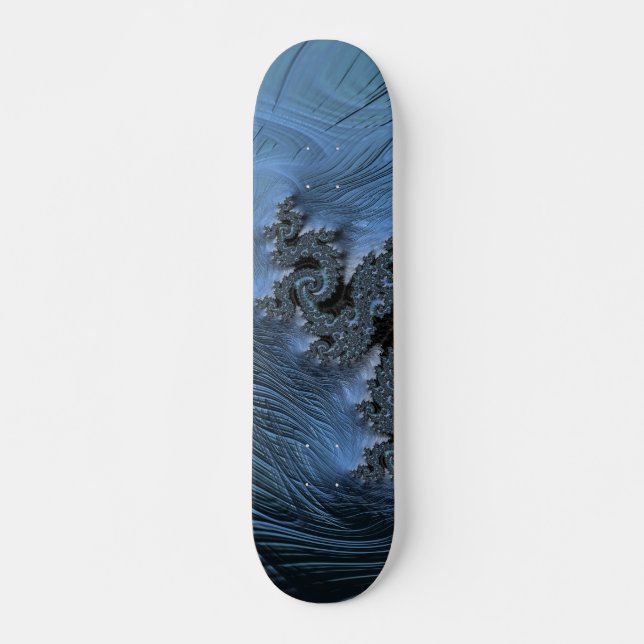 BoomGoo™ Skateboard F396 "Stone Dragon" Blues (Vorne)