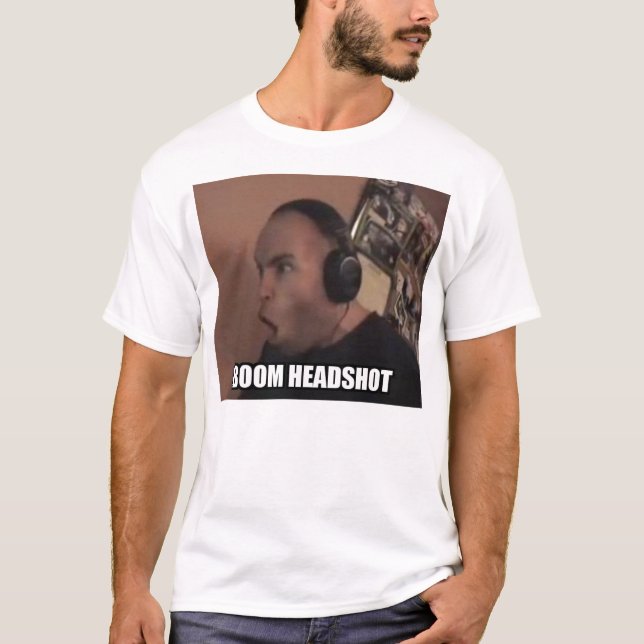 BOOMHEADSHOT T-Shirt (Vorderseite)