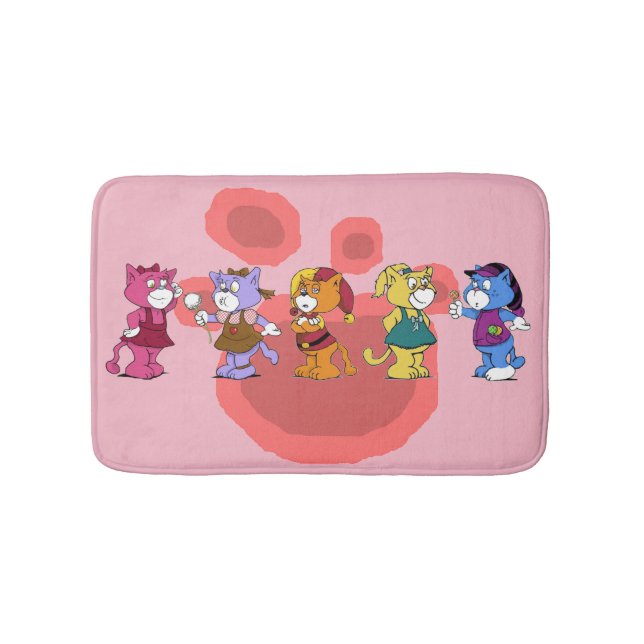 Boomi Cats Badematte (Vorderseite)