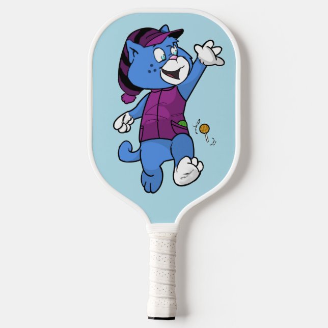 Boomi Cats | Kids Pickleball Paddle (Rückseite)