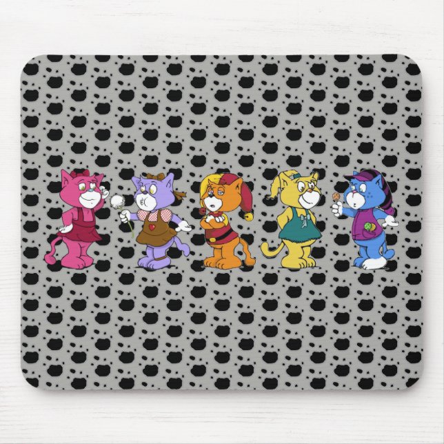 Boomi Cats Mousepad (Vorne)