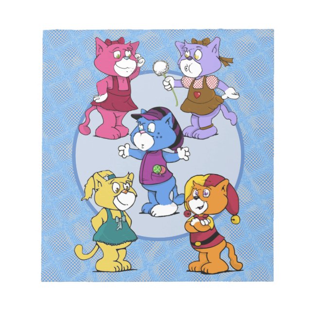 Boomi Cats Notizblock (Vorderseite)