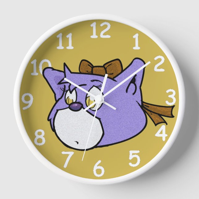 Boomi Cats Uhr (Vorderseite)