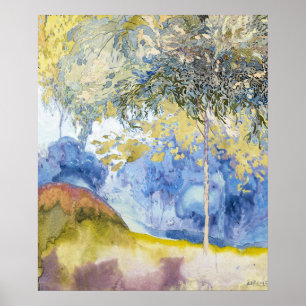 Boomrijk Landschap von George de Feure Poster