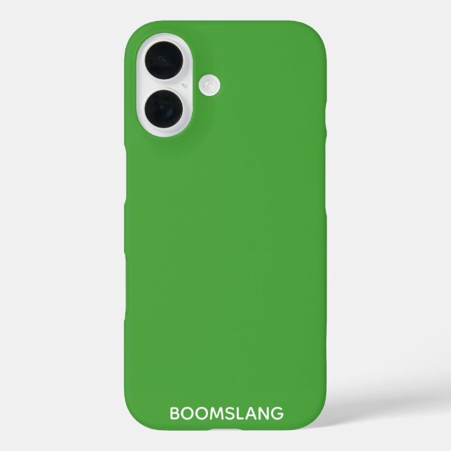 Boomslang grüne Farbe Case-Mate iPhone Hülle (Rückseite)