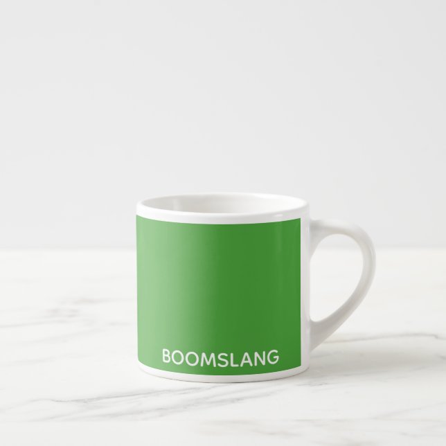 Boomslang grüne Farbe Espressotasse (Rechts)