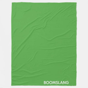 Boomslang grüne Farbe Fleecedecke