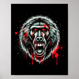 Boon Halloween-Party Decke Creepy Beängstigend Blo Poster