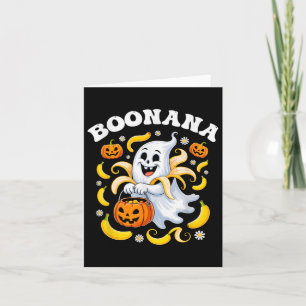 Boonana Funny Ghost Banana Halloween Kostüme Männe Karte
