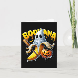 Boonana Ghost Nana Funny Halloween Kostüm Art 1 Karte