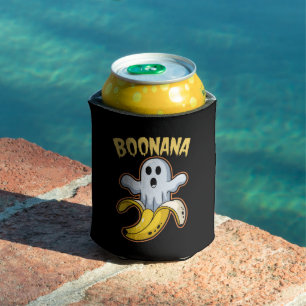 Boonana Süßer Geist Banane Halloween Dosenkühler