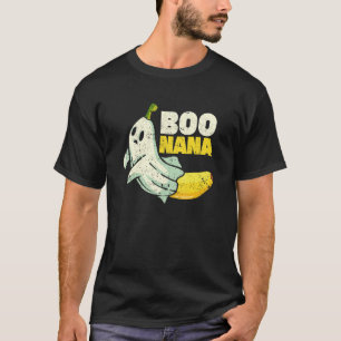 Boonana Süßer Geist Banane Halloween Kostüm Grusel T-Shirt