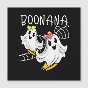Boonana Süßer Geist Banane Halloween Magnetkarte