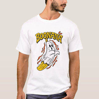 Boonana Süßer Geist Banane Halloween T-Shirt