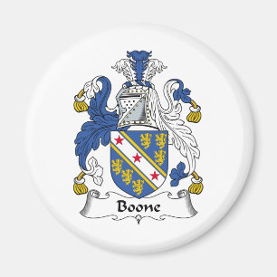 Boone Familienwappen Magnet