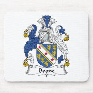 Boone Familienwappen Mousepad