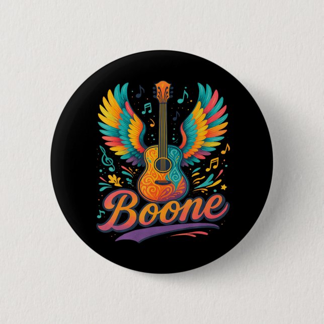 Boone Gitarre Button (Vorderseite)
