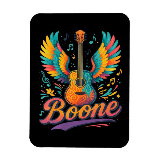 Boone Gitarre Magnet (Vertikal)