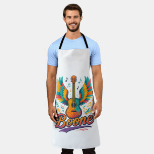 Boone Gitarre Schürze