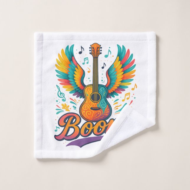 Boone Gitarre Waschlappen (Waschlappen)