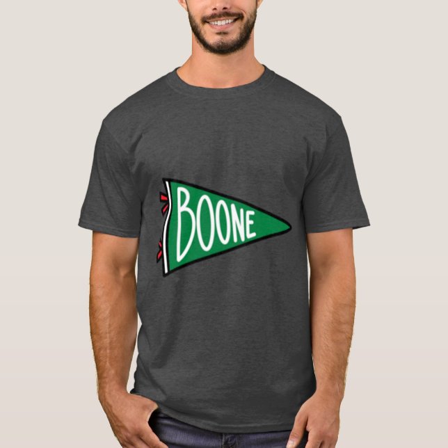 Boone Iowa Flag T-Shirt (Vorderseite)