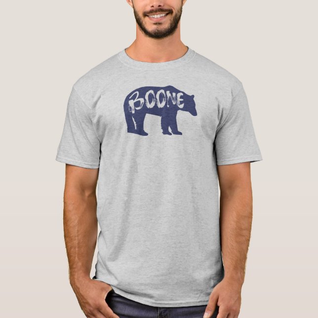 Boone North Carolina Bear T-Shirt (Vorderseite)
