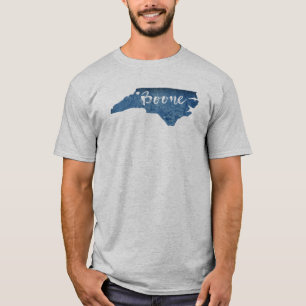 Boone North Carolina Holzkörner T-Shirt