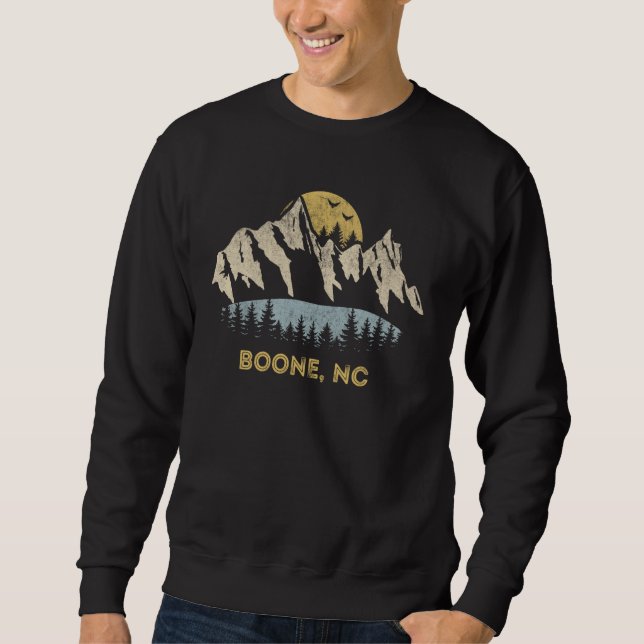 Boone North Carolina Mountain Sunset Sunrise NC Sweatshirt (Vorderseite)