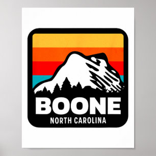 Boone North Carolina Skilanglauf Familie Tr Poster