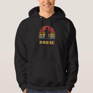 Boone North Carolina Vintager Bär Nc gestört 80 Hoodie