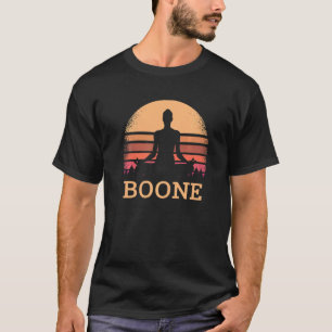 Boone North Carolina Yoga Vintage Fitness Flexibil T-Shirt