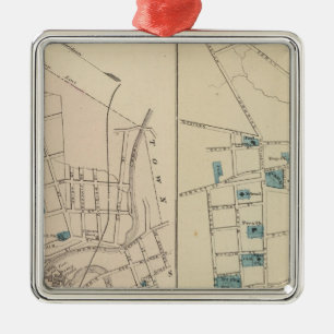 Boonton, Morristown, NJ Ornament Aus Metall