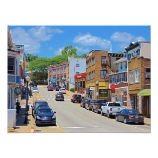 Boonton New Jersey Main Street 2 Fotodruck