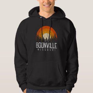 Boonville Missouri MO Retro Vintage 70er 80er 90er Hoodie