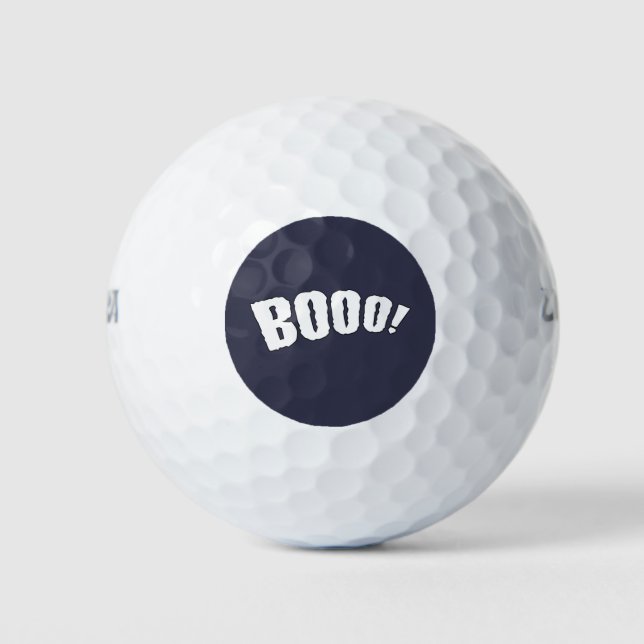 Booo Funny Graphic boot Golfball (Vorderseite)