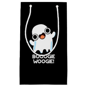 Booogie Woogie Funny Music Ghost Pun Dark BG Kleine Geschenktüte