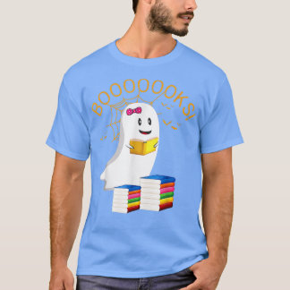 Boooks Halloween Ghost Read Book Niedlich Book Lov T-Shirt