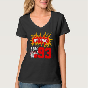 Booom I Bin 93 Bowling Geburtstagspartei Bowler Ta T-Shirt