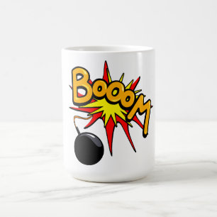 Booom! Lustige Tasse