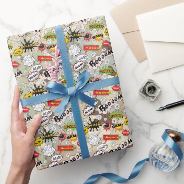 Booom Militär Geschenkpapier (Schenken)